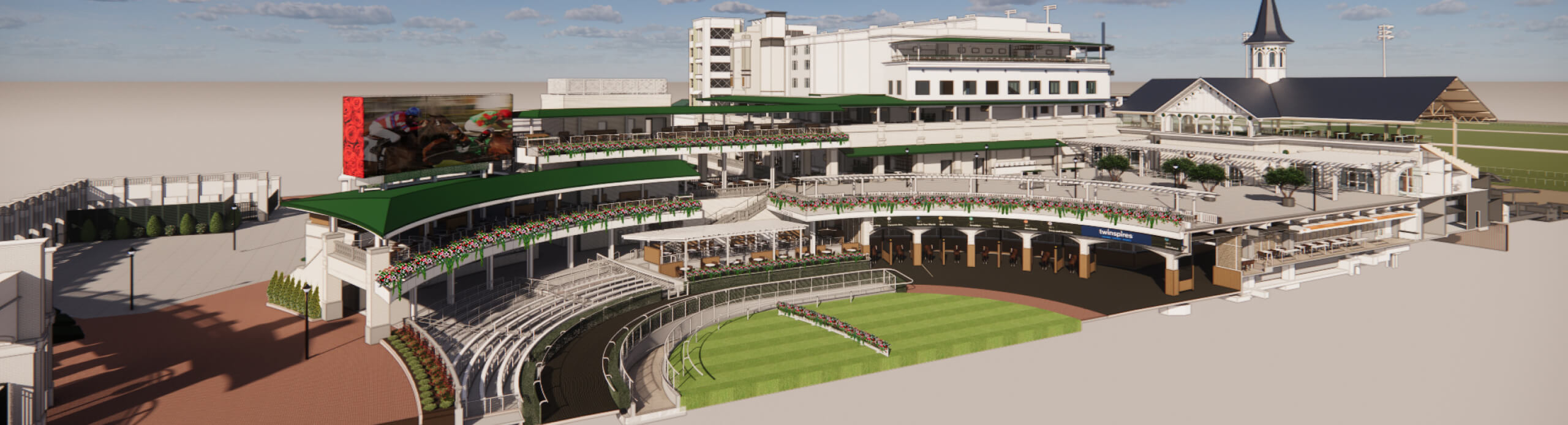 Kentucky Derby Stadium East side