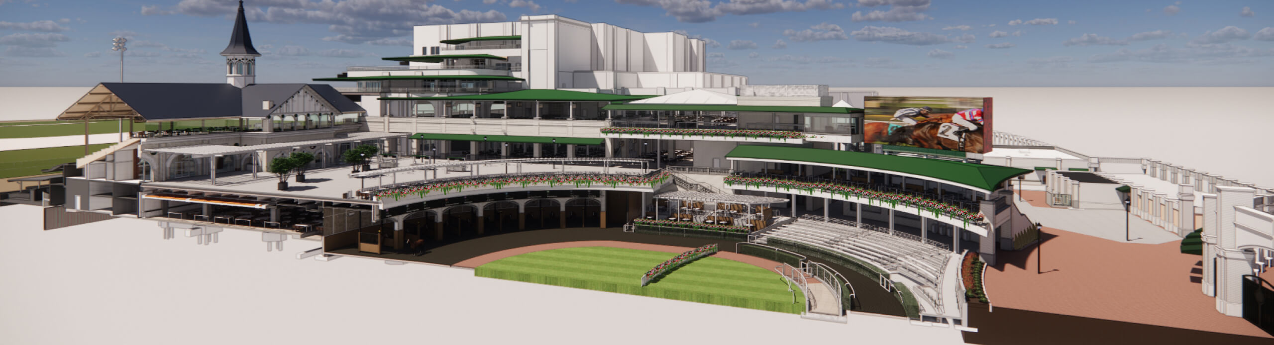 Kentucky Derby Stadium West side